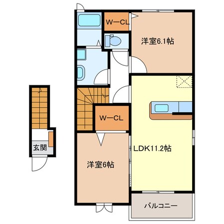 Angeの物件間取画像